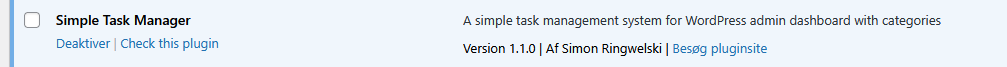 Task Manager  -  indstillinger eller kompatibilitet
